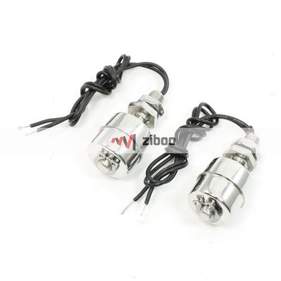 2Pcs ZS4510 10mm Dia 1A Thread Stailess Steel Water Level Floating Sensor Kd #lk