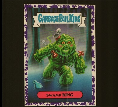 Garbage Pail Kids GPK 2018 Oh the Horror-bile  Purple Border You Pick