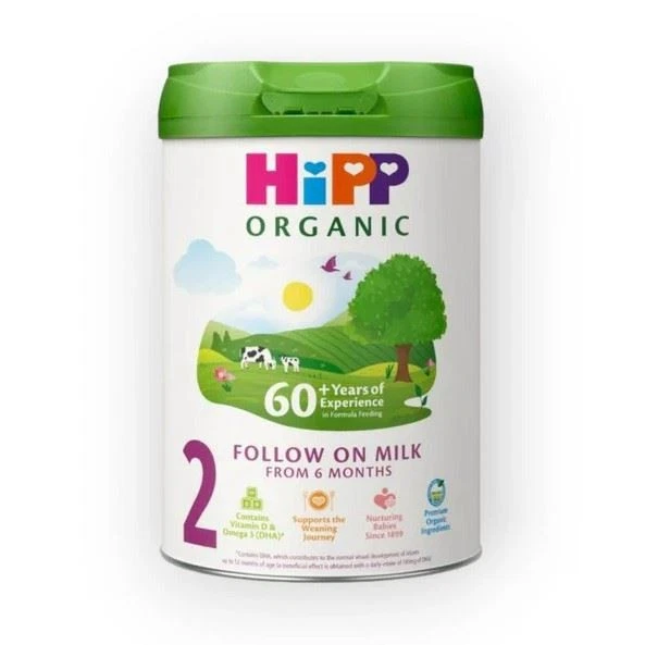 HiPP Organic 2 Follow-On Milk Formula - 800g
Opens in a new window or tab