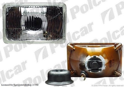 Scheinwerfer Links / Rechts Halogen H4 für Mazda 929 I Limo Mitsubishi 78-82
