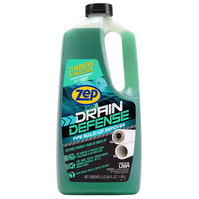 #ad #ad 64 Oz. Drain Defense Liquid Pipe Build up Remover $16.87