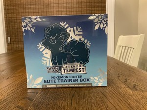 POKEMON CENTER SWORD AND SHIELD SILVER TEMPEST ETB TCG SEALED!