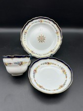 Meissen Kaffeegedeck Porzellan Pfeifferzeit Feston-Dekor 1.Wahl