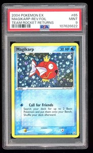 Magikarp - Reverse Holo - #65 Team Rocket Returns - English - PSA 9 Mint