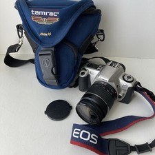 Canon EOS Rebel 2000 35mm Film Camera w/ Canon 28-80mm Lens Bag - Powers On