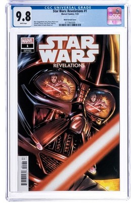 STAR WARS: REVELATIONS #1 CGC 9.8 | Marvel 2023 DARTH VADER BRYAN HITCH VARIANT