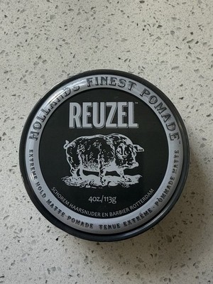 REUZEL Extreme Hold Matte Pomade, 4 Ounce - Hollands Finest Pomade