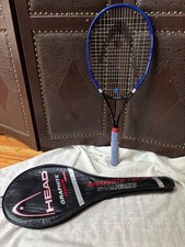 Head Graphite Fusion Extra Long Oversized Tennis Racquet Grip 4-1/4" w/Case.