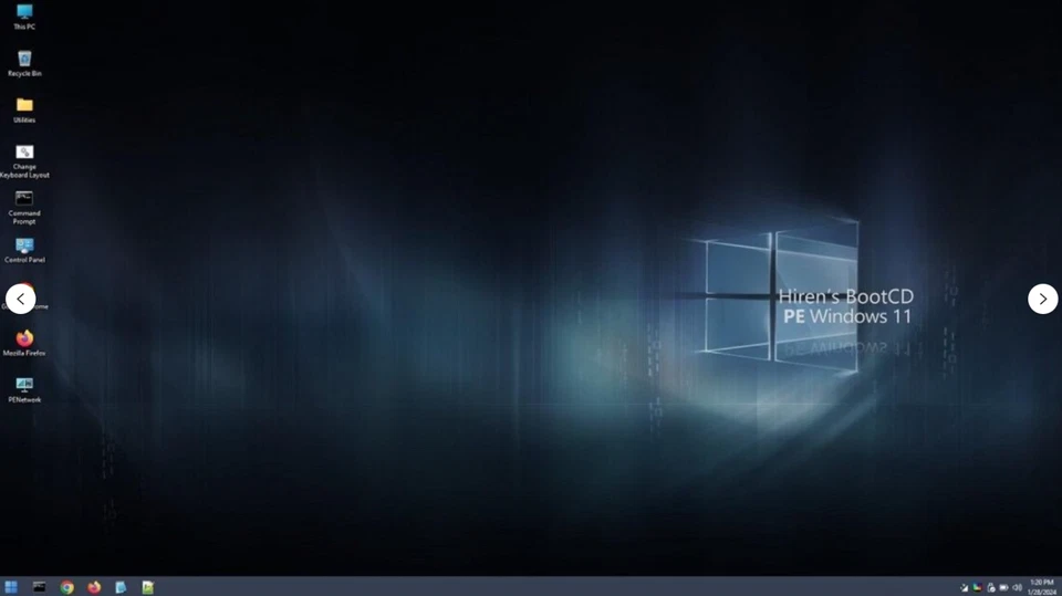 Hiren's NEW Version Bootable USB PC Utilities Password Fix Disk Recovery & More - Image 2 of 4