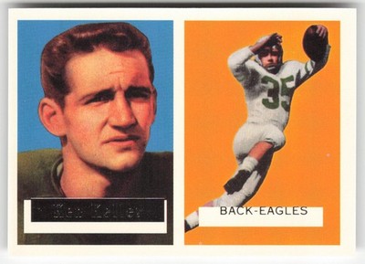 Ken Keller, 1994 Topps Archives 1957, #111, Philadelphia Eagles, Gold