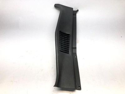 73 Chevrolet El Camino Passenger Rear Door Post Lower B-Pillar Trim W/Vent Black