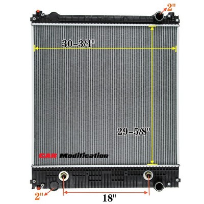 0528483001 Radiator Fit 2008-2018 Freightliner M2 106 6.7L 7.7L 8.3L Diesel