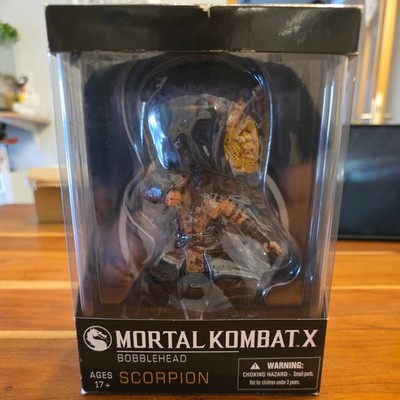 Scorpion Bobblehead Mortal Kombat Wackelkopf Figur Merch (NEUWARE)