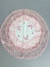 BIG LOT Of Vintage Doilies Large Hand Knitted Crocheted Linens — photo 4