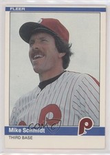 1984 Fleer Mike Schmidt #48 HOF 0b7