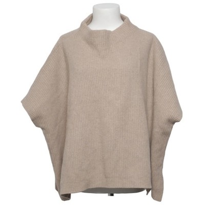 Soft Goat, Strickpullover, Größe: M, Beige, Wolle, Einfarbig, Rippenstrick #pb8