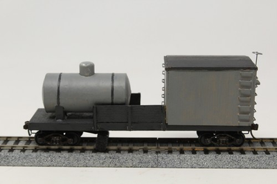 #ad HO Scale Custom Maintenance Of Way Mow Work Caboose Track Cleaner Car Wood $15.89