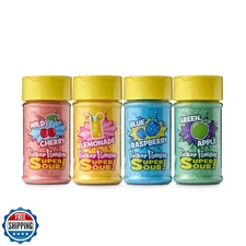 Pucker Powder Super SOUR Topping Assortment Pack, Dessert Topping, Candy, Ice