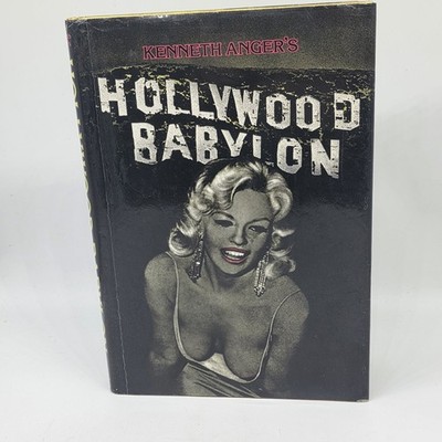 Hollywood Babylon by Kenneth Anger HC Vintage Book 1975 Simon & Schuster