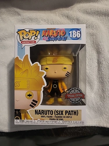 Funko Pop Naruto Shippuden : Naruto (Six Path) #186 Special Edition (Hottopic)