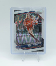 Jacy Sheldon 2025 WNBA Prizm White Seismic #113 Mystics