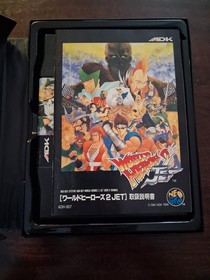 World Heroes 2 Jet NEO GEO AES Complete  | Authentic