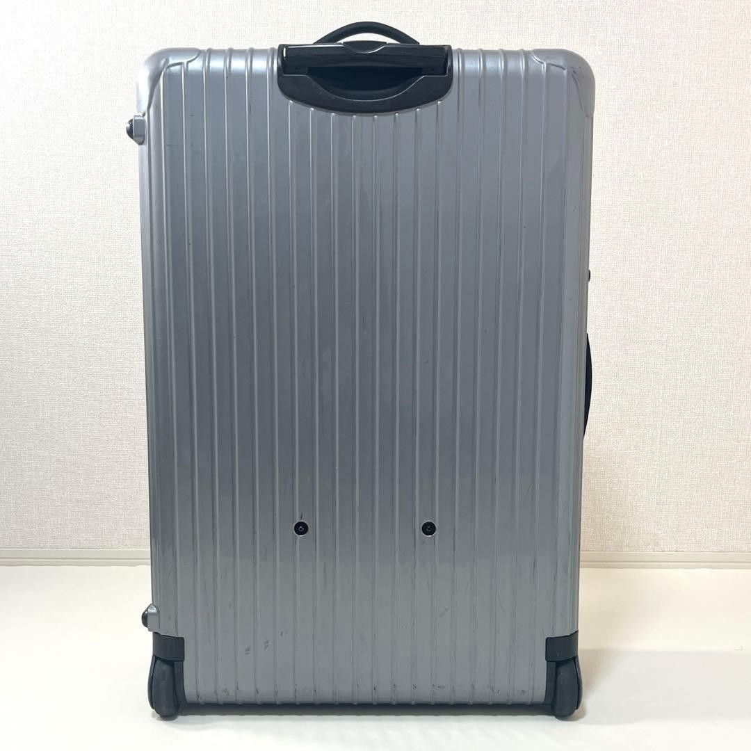 Rimowa Salsa 104L silver 2 wheels Carry Case Suitcase USED | eBay