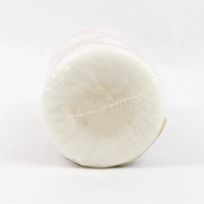 Ikea Kallt Design S Edholm Pillar Candle Red On White 55 Hrs 6" Tall 3" Diameter - Image 3 of 4