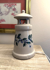 Salmon Falls Pottery Lighthouse w/ Light and Cord