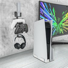 For PS5 PS4 XBox Nintendo Switch Controller Headphone Wall Mount Bracket Holder