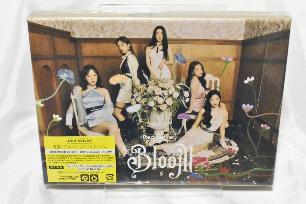 Red Velvet Bloom First Limited Edition CD+DVD Japan