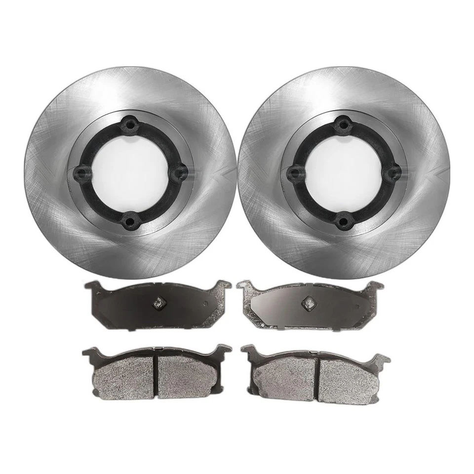 Rotor de freio a disco dianteiro para Chevrolet Sprint 1988 1987 1986 1985 - Imagem 2 de 4