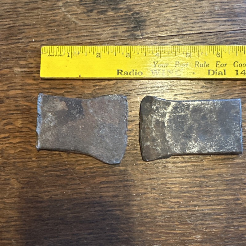 2 Tiny Tree Felling Wedges