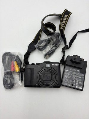 Nikon Coolpix P7000 Digitalkamera 10MP 7.1x Zoom Schwarz