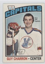 1976-77 O-Pee-Chee Guy Charron #186 0a1