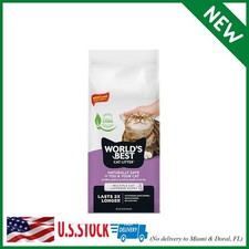 WORLD'S BEST CAT LITTER Multiple Cat Lavender Scented 32-Pounds - Natural Ingred