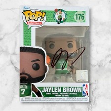 Jaylen Brown Signed Autographed NBA Funko Pop #176 Boston Celtics PSA/DNA