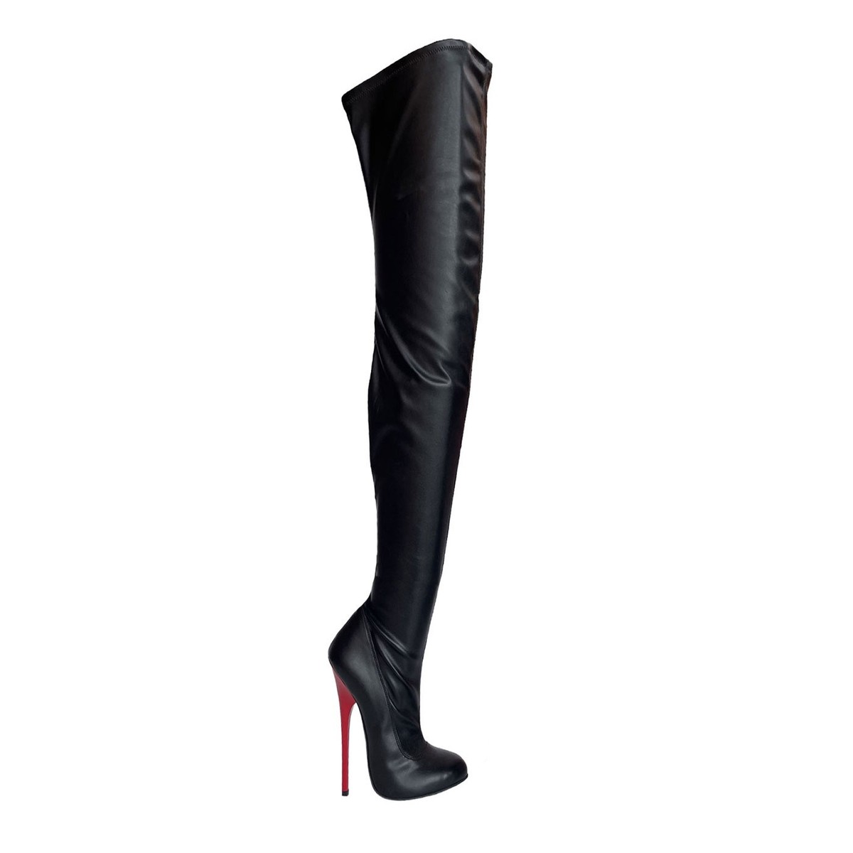 GIOHEL CUSTOM ITALY HEELS CROTCH STRETCH OVERKNEE BOOTS STIEFEL