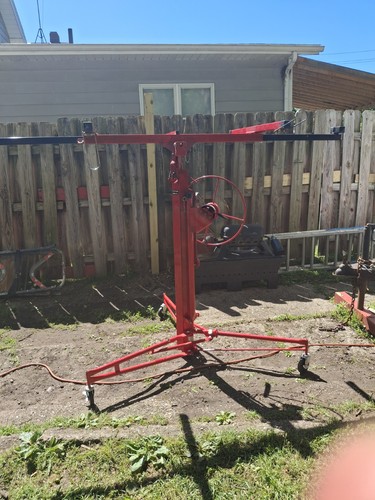 Haul Master 150 lb Drywall Panel Hoist 11'5" Max Lift Height MPN 69377