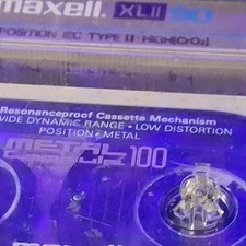 37 used 90min IEC Type II High/CrO2 Blank Recordable Audio Cassettes