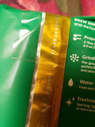 Starbucks DECAF VERANDA BLEND Ground Coffee Blonde Light Roast 3 BAGS X 12 oz EA - Picture 7 of 10