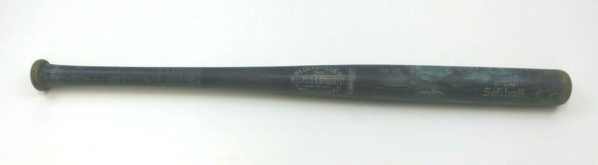 Vintage Louisville Slugger Hillerich Bradsby Co. 210 Official