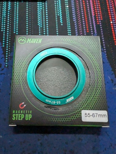 Maven Filters Magnetic Step-Up Ring for 55mm Lens to 67mm Filter - Picture 2 of 2