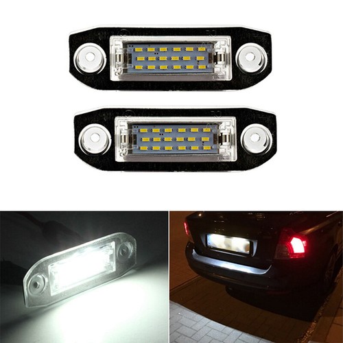 LED car license plate light 12V white light for Volvo S40 S60 S80 XC70 XC60 - Afbeelding 10 van 12