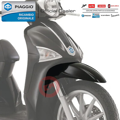 PARAFANGO ANTERIORE NERO 91 ORIGINALE PIAGGIO LIBERTY MOC 50 2T