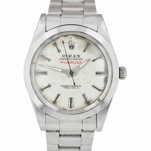 Vintage Rolex Milgauss Silver Dial 1019 38mm Stainless Steel Oyster Watch |  eBay