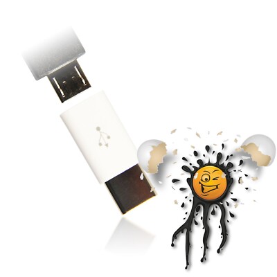 USB-C USB Micro Adapter Buchse USB Typ C to USB Micro USB C OTG Adapter