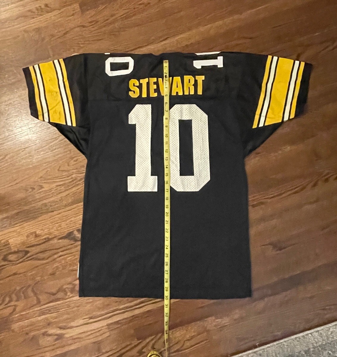 Vintage Wilson NFL Pittsburgh Steelers #10 Kordell Stewart Black