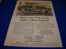 1950 ERCOUPE "CITIES SERVICE"..1-PAGE SALES AD (245KK)