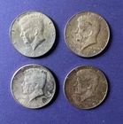 Lot of 4 - 1966 (P) Kennedy JFK Half Dollar 50¢ - 40% Silver Coins